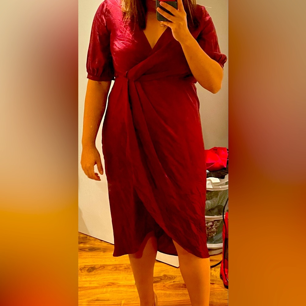 Silk dress Amour Vert size M